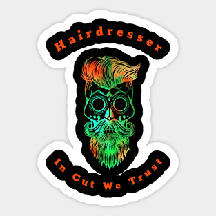 Hair Dresser Sticker